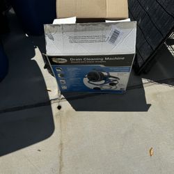 Cobra Drain Cleaning Machine