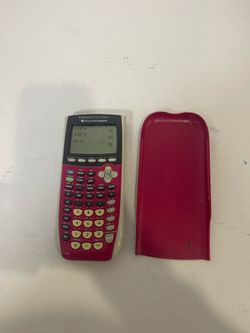 Texas Instruments TI-84 Plus Silver Edition Calculator Pink Graphing Math