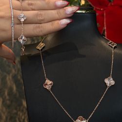 sets Van Cleef oro 10 y 14 