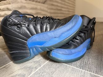 Air Jordan 12 Black and blue