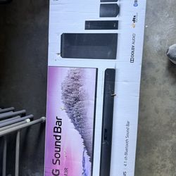 LG soundbar 420w rms 4.1