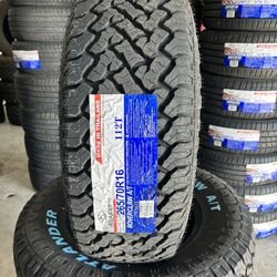BRAND NEW SET OF ALL TERRAIN TIRES 265/70r16 265/70/16