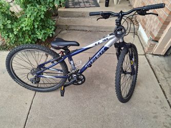 Trek Mountain Bike Blue and Silver