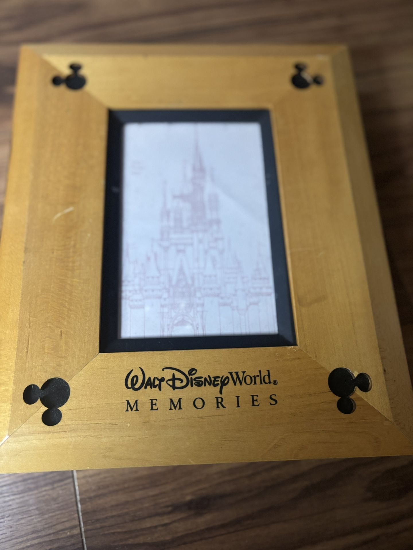 Walt Disney World Memories Wooden Photo Album Box