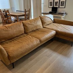 Albany Park Vegan Leather Couch