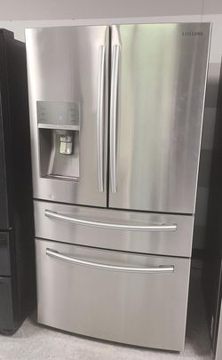 Samsung 4-Door Stainless Steel Refrigerator Fridge
