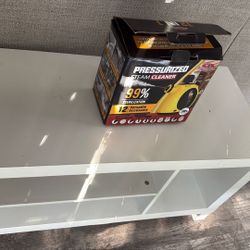 Steam Cleaner and  Tv Cube Stand