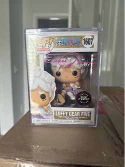 Signed Luffy Funko Pop