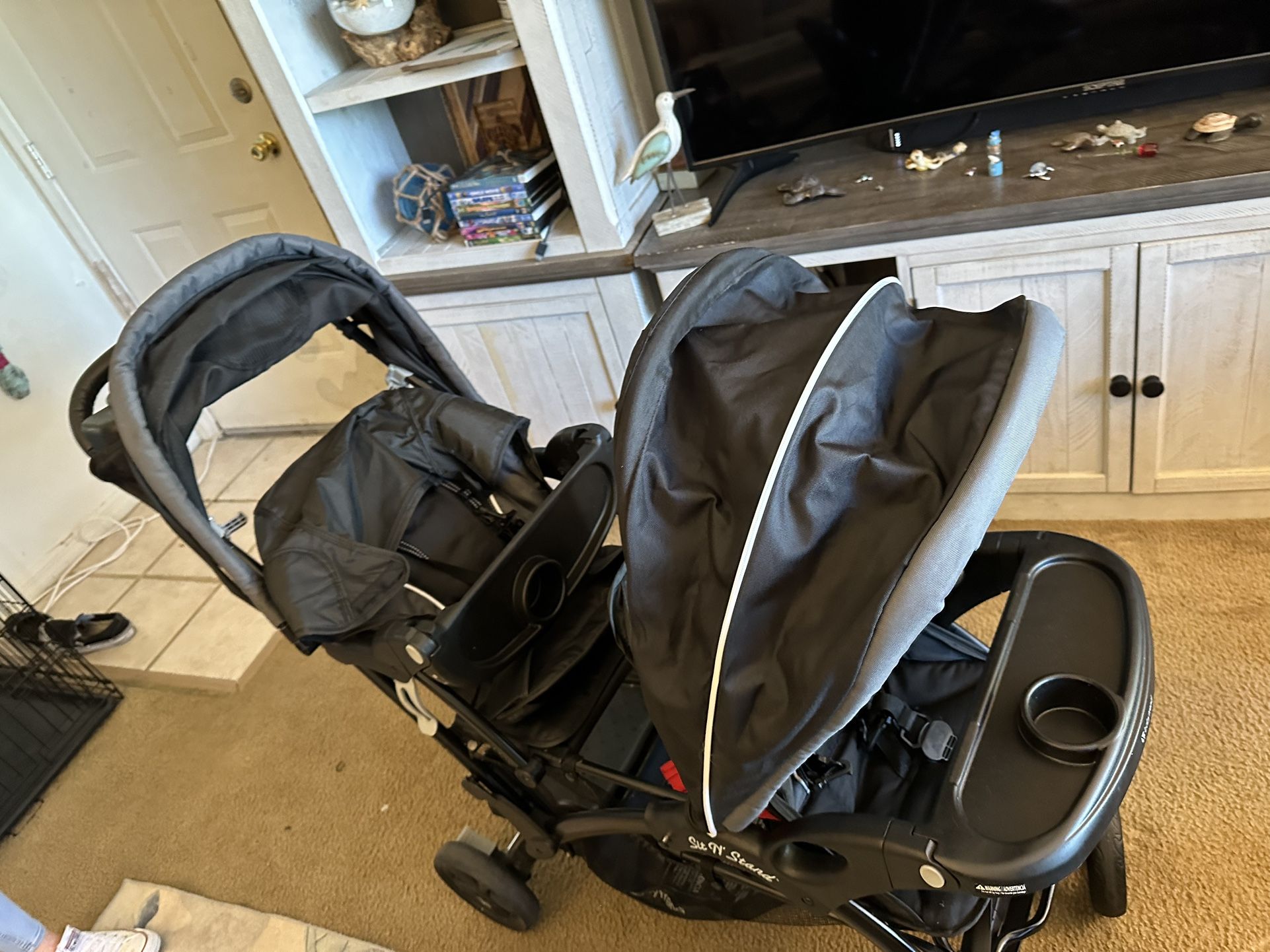 Sit And Stand Double Stroller