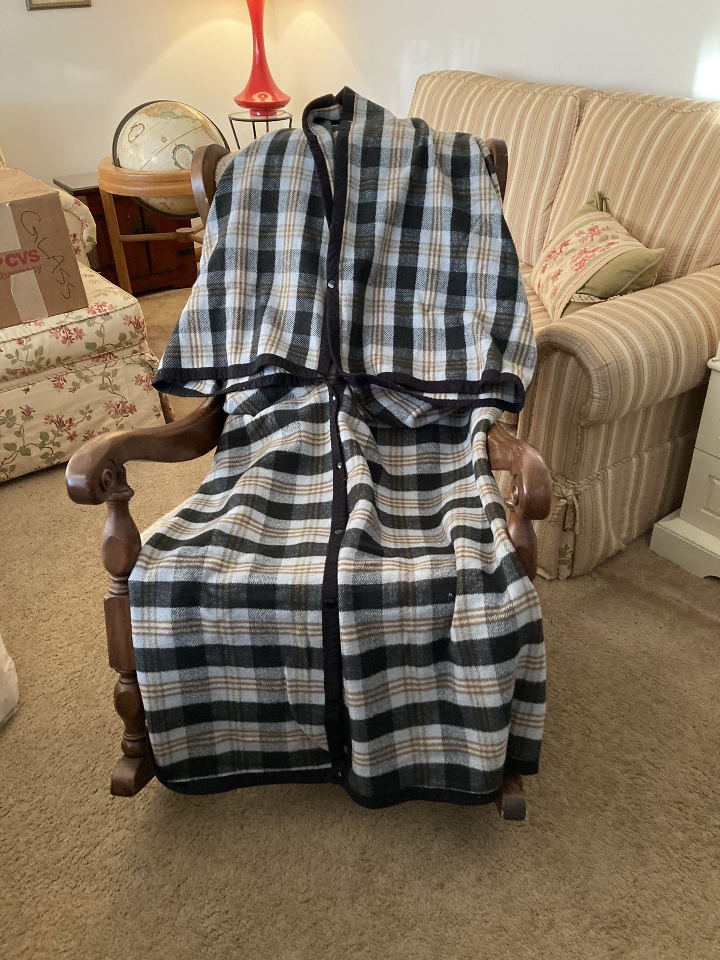 Adult Snuggie Wearable Blanket