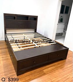 Queen bed frame