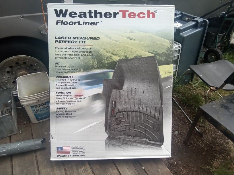 New Weather Tech GM Truck Floor Liner,New Condition. $30.00.