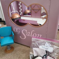 Our Generation Doll Salon Trailer