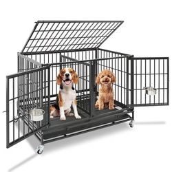 Heavy Duty Stackable Dog Crate Kennel