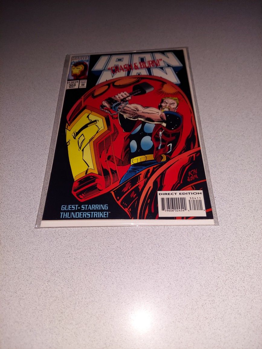 1994 IRON MAN #304 COMIC BAGGED AND BOARDED