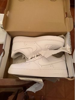 Air Force 1’s (All White/Uptowns)  (Brand new Damaged Box)