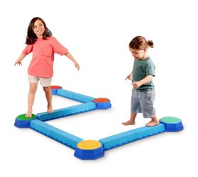 Busy beams set with 8 balance beams and 5 sensory pods