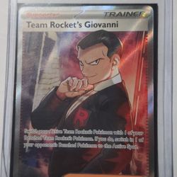 Team Rockets Giovanni Ultra Rare 225/182