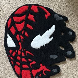 Handmade Spider-Man/Venom Rug