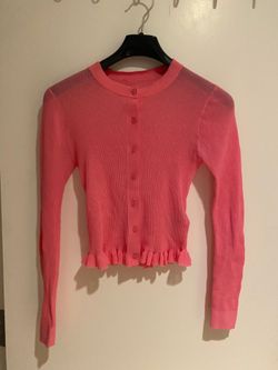 Sheer pink J.Crew shirt
