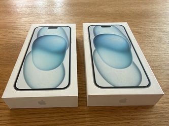 BOX Only: Apple iPhone 15 Plus (Blue, 128GB)