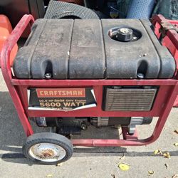 /*/*/*/* CRAFTSMAN 5600 WATT GENERATOR *\*\*\*\