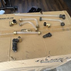 Gold Fittings And Tubes