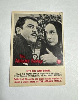 3 Rare 1964 Donruss The Addams Family Trading Card Lot