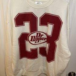 Dr Pepper Sweatshirt Size M 