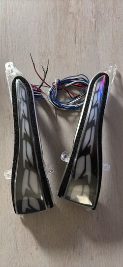 Q50 sequential mirror lights