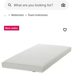 Ikea Bunk Bed Twin Foam Mattress 