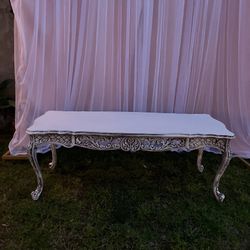 White Shabby Chic Coffee Table 