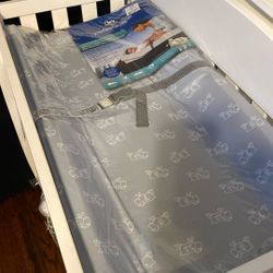 White Wood Changing Table