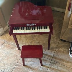 Mini Piano With Stool