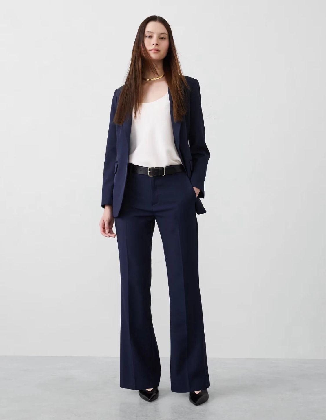 BANANA REPUBLIC WOMEN'S SCULPTED STRETCH BOOTCUT HIGH RISE PANT SZ 8