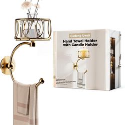 Hand Towel Holder for Bathroom Wall