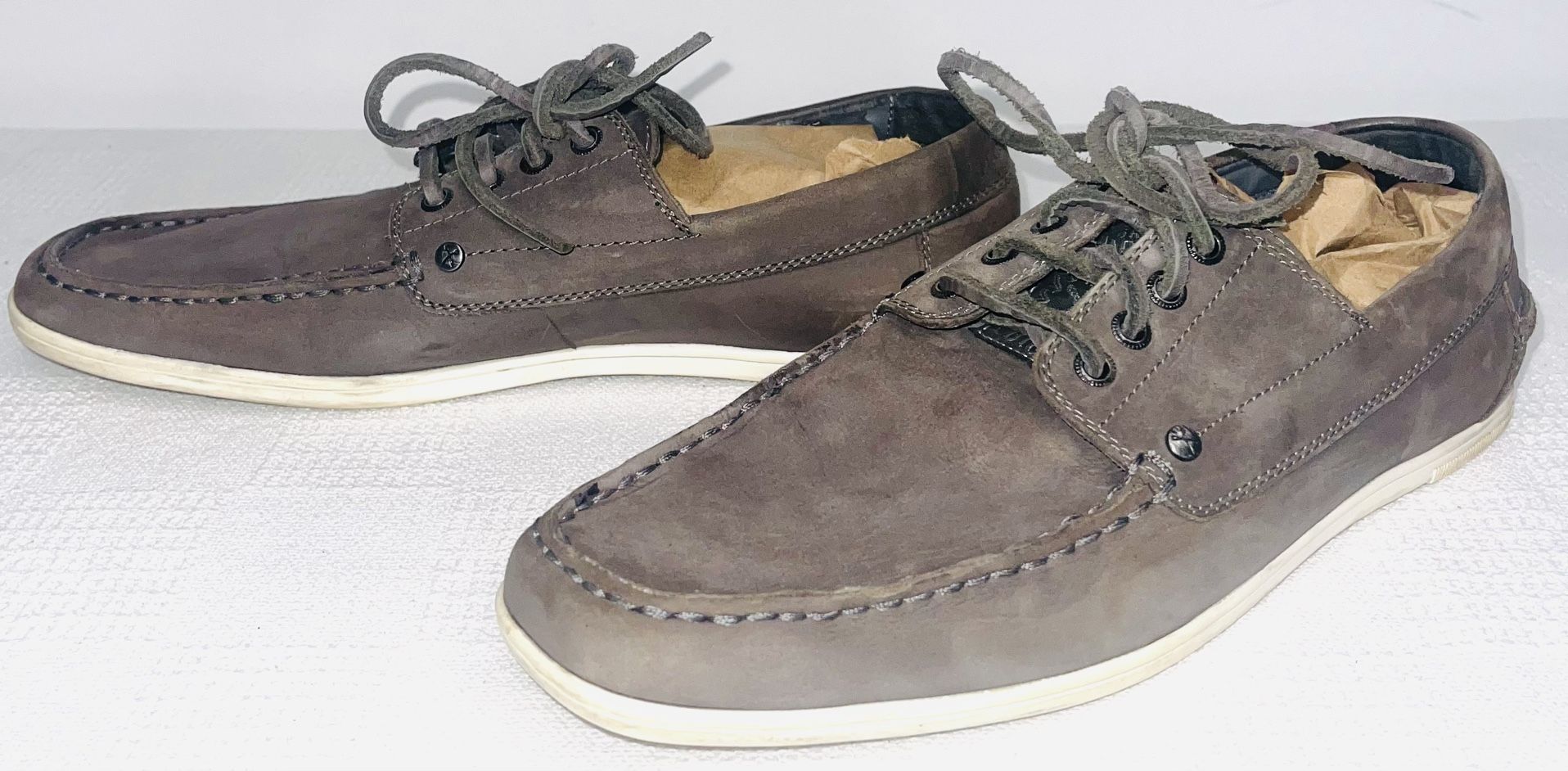 Excellent Condition Men’s Marc Ecko Imperial Bravado Loafers 24573 Gray Size 10 1/2