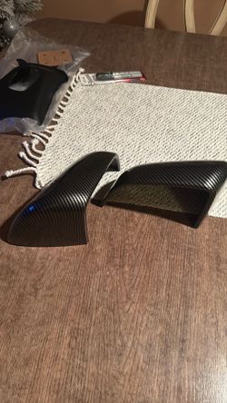 Tesla model Y carbon fiber ABS side mirror covers