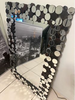 IKEA Hanging mirror home decor black