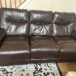 3 Seater Recliner Sofa -Must Go 