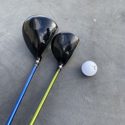 Womens Metal Golf Woods Left Hand King Cobra Driver and 3 fairway wood