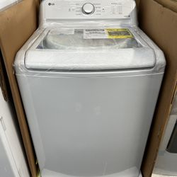 New LG Top Load White 4.3 Cu Ft Washer 