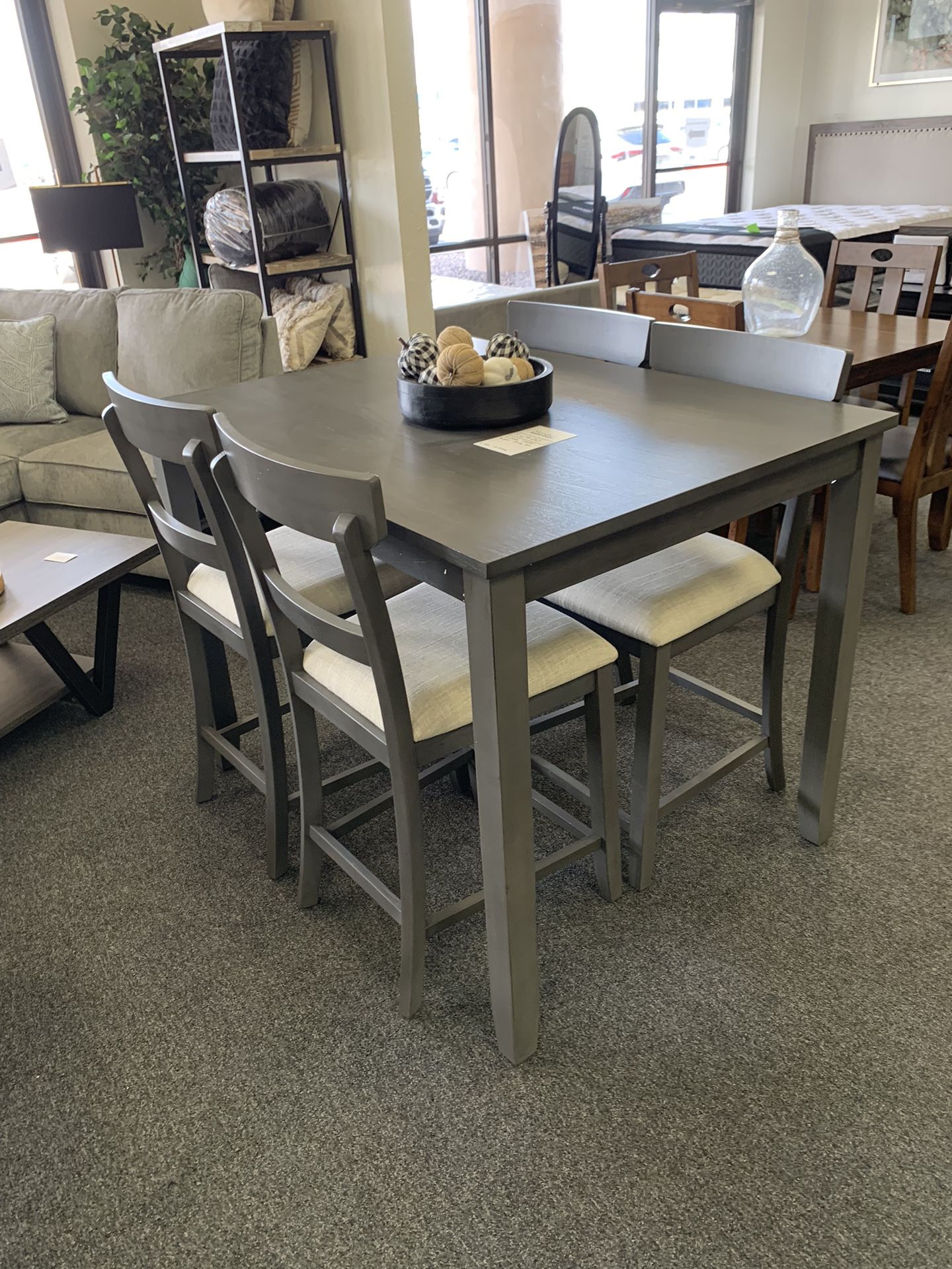 Grey Dining Set 