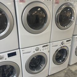 Lg Washer And Dryer Gas Set 