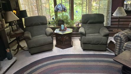 2 swivel, recliner, rocking chairs
