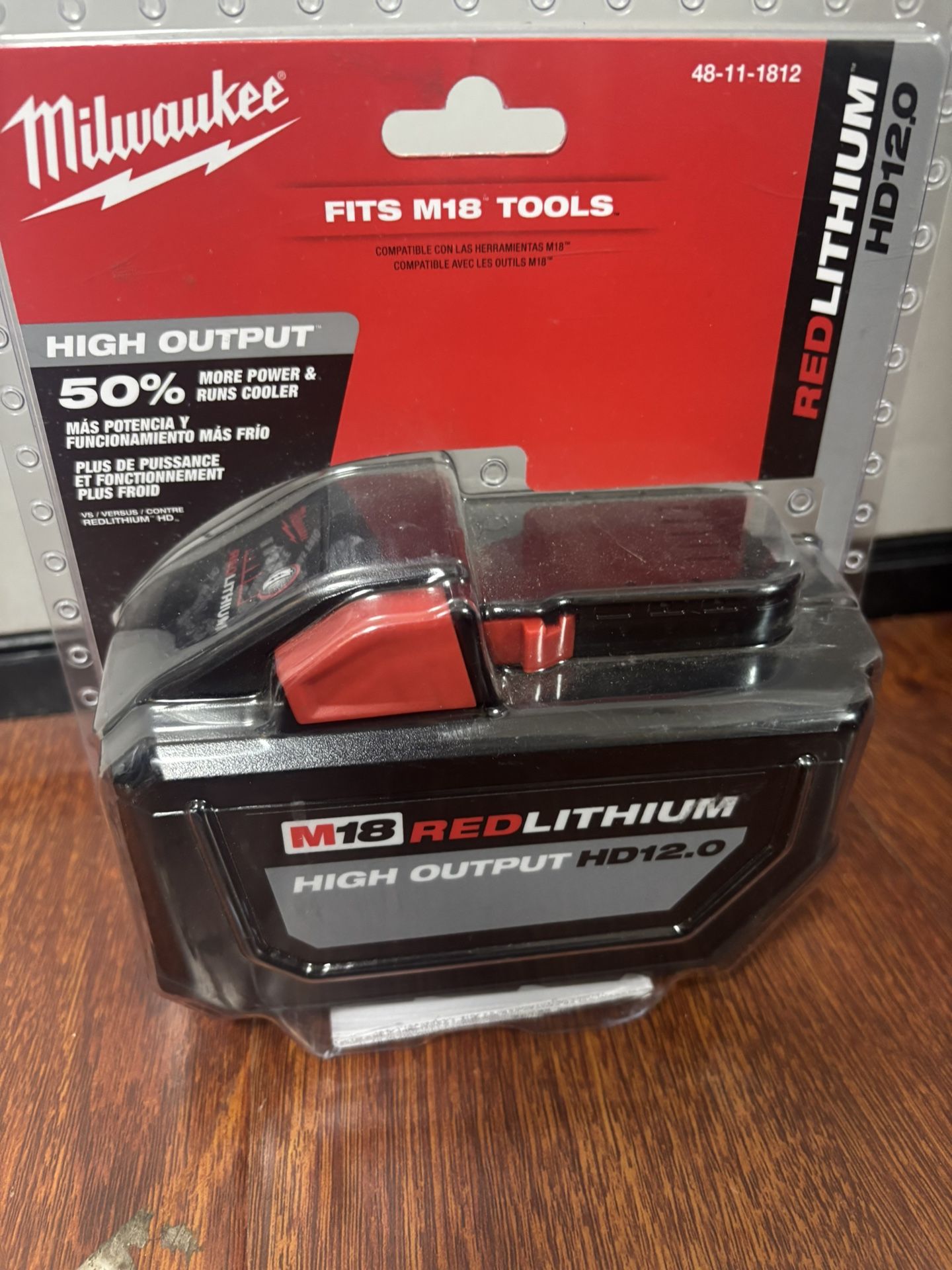 Milwaukee High Output 12ah Battery