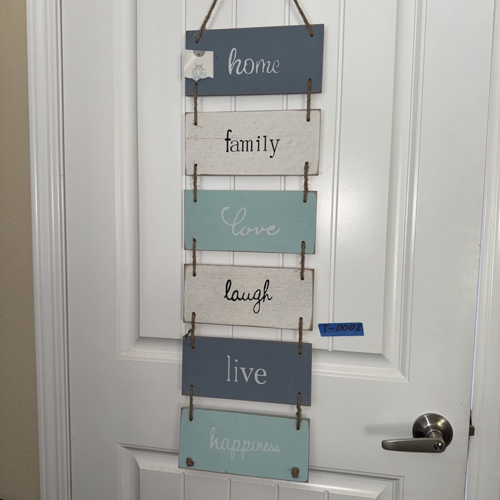 Family Wall Decor Sign Farmhouse Rustic Home Decoration For Living Room Bedroom 