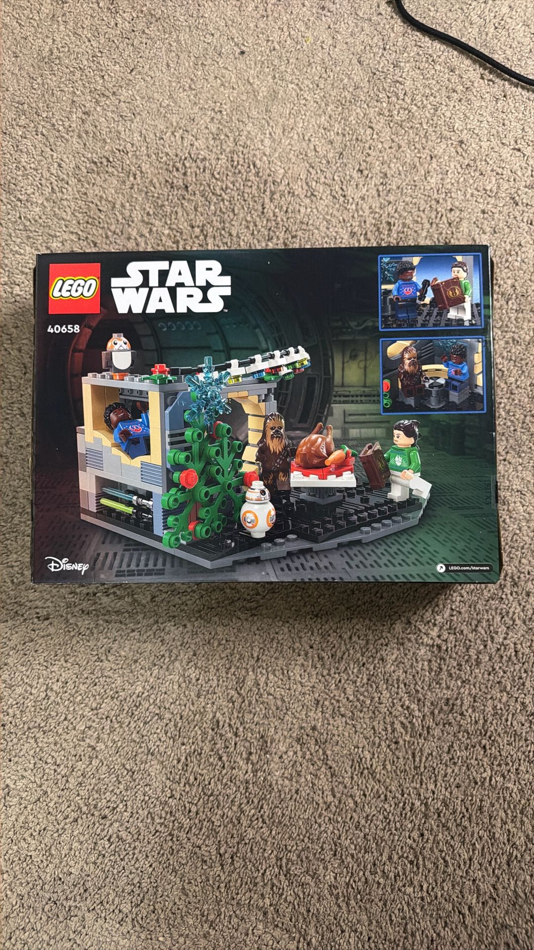 Lego Star Wars Millennium Falcon Holiday Diorama