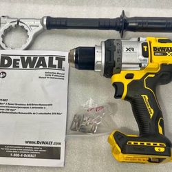 New Dewalt 1/2” 3-Speed Hammer Drill DCD1007 (Tool Only)