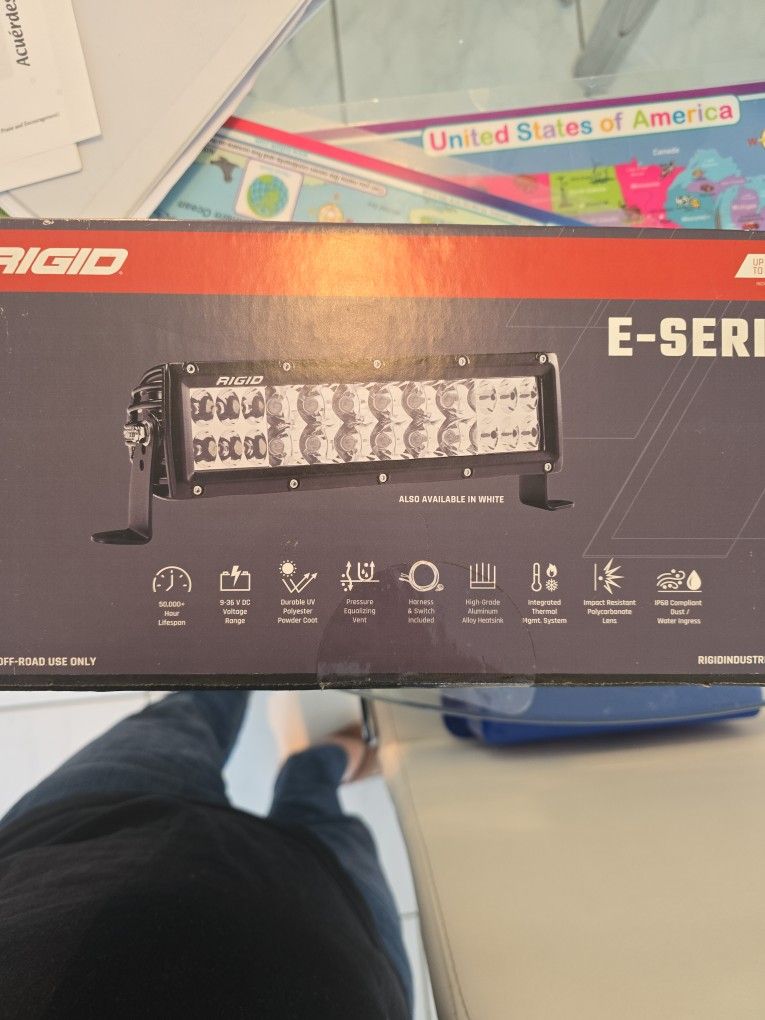 Rigid E-Series PRO LED Light Bar – Powerful & Easy to Install – $100